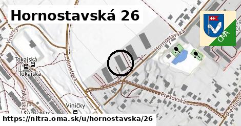 Hornostavská 26, Nitra