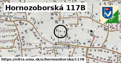 Hornozoborská 117B, Nitra