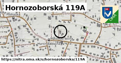 Hornozoborská 119A, Nitra
