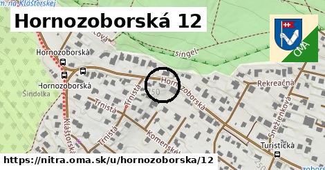 Hornozoborská 12, Nitra