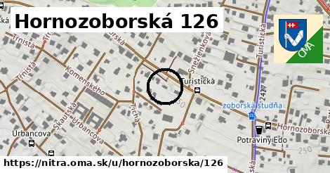 Hornozoborská 126, Nitra