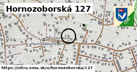 Hornozoborská 127, Nitra