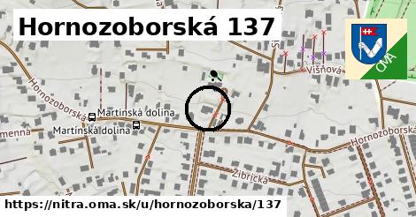 Hornozoborská 137, Nitra