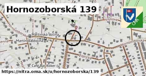 Hornozoborská 139, Nitra