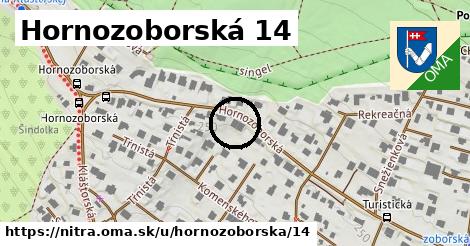 Hornozoborská 14, Nitra