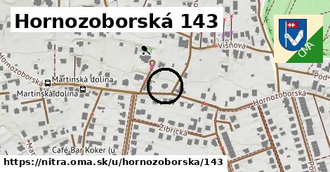 Hornozoborská 143, Nitra