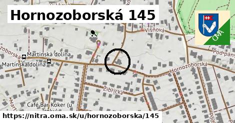 Hornozoborská 145, Nitra