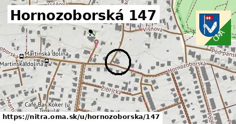 Hornozoborská 147, Nitra