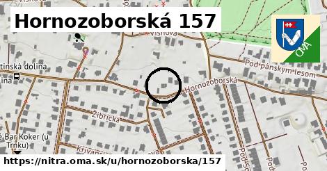 Hornozoborská 157, Nitra