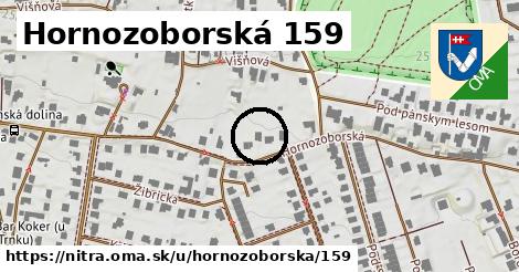 Hornozoborská 159, Nitra