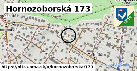 Hornozoborská 173, Nitra