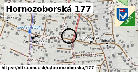 Hornozoborská 177, Nitra