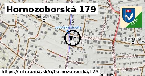 Hornozoborská 179, Nitra