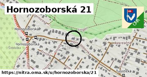 Hornozoborská 21, Nitra