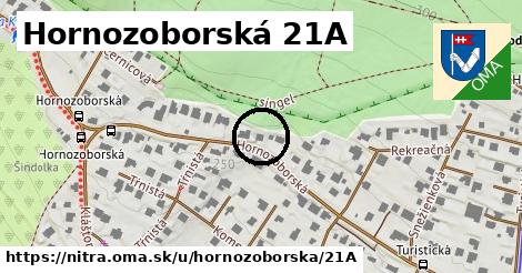 Hornozoborská 21A, Nitra
