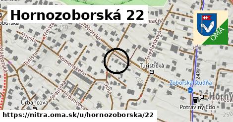 Hornozoborská 22, Nitra