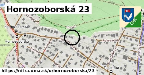 Hornozoborská 23, Nitra