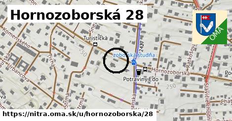Hornozoborská 28, Nitra