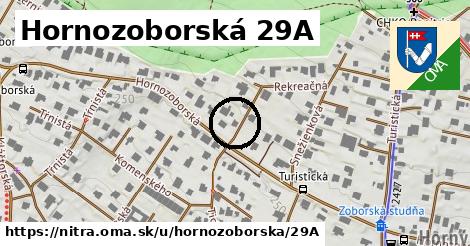 Hornozoborská 29A, Nitra