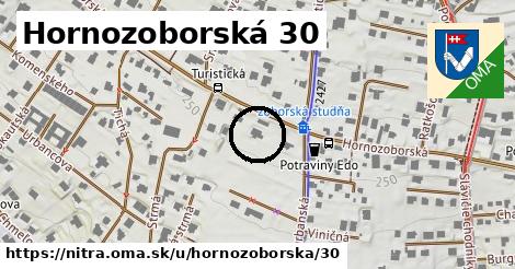 Hornozoborská 30, Nitra