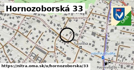 Hornozoborská 33, Nitra