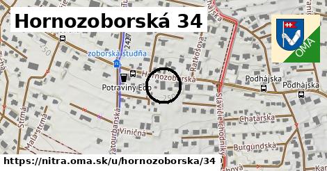 Hornozoborská 34, Nitra