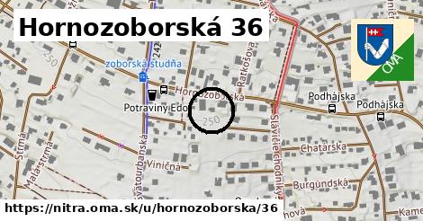 Hornozoborská 36, Nitra