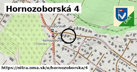 Hornozoborská 4, Nitra