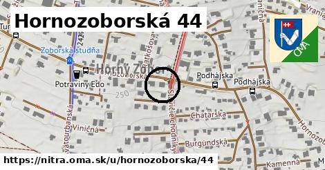 Hornozoborská 44, Nitra