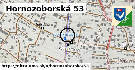 Hornozoborská 53, Nitra