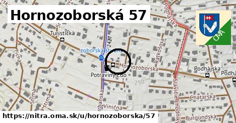 Hornozoborská 57, Nitra