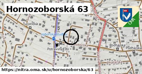 Hornozoborská 63, Nitra