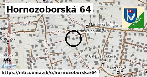 Hornozoborská 64, Nitra