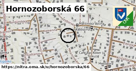 Hornozoborská 66, Nitra