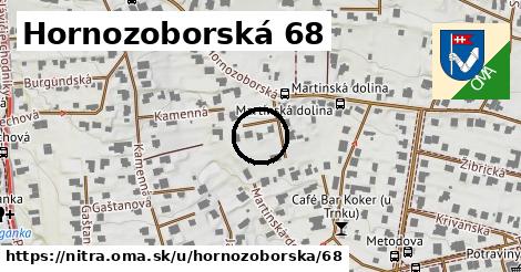 Hornozoborská 68, Nitra