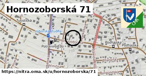 Hornozoborská 71, Nitra