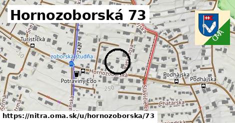 Hornozoborská 73, Nitra