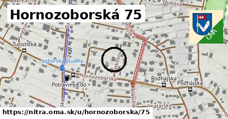 Hornozoborská 75, Nitra