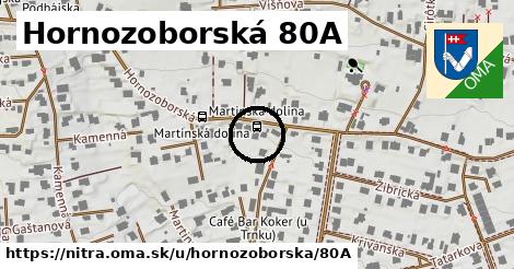 Hornozoborská 80A, Nitra