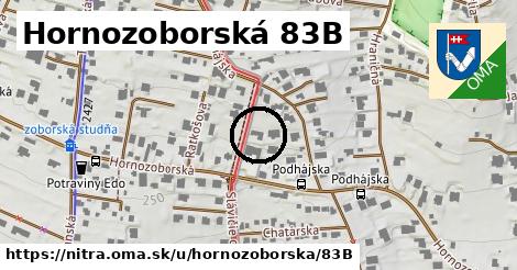 Hornozoborská 83B, Nitra