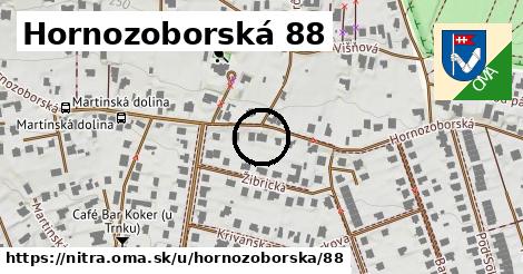 Hornozoborská 88, Nitra