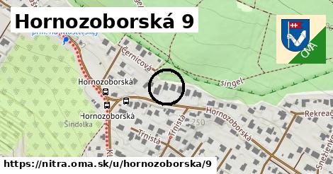 Hornozoborská 9, Nitra