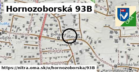 Hornozoborská 93B, Nitra