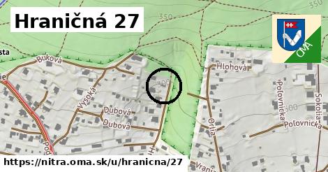 Hraničná 27, Nitra