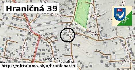 Hraničná 39, Nitra