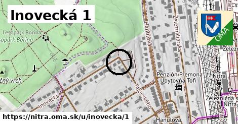 Inovecká 1, Nitra