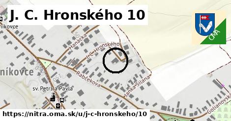 J. C. Hronského 10, Nitra