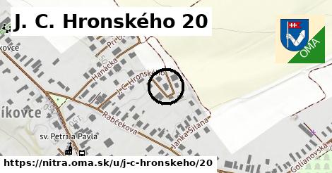 J. C. Hronského 20, Nitra