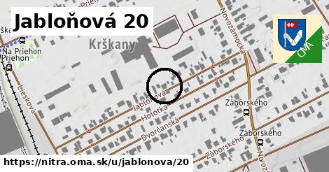 Jabloňová 20, Nitra