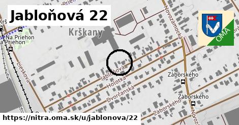 Jabloňová 22, Nitra